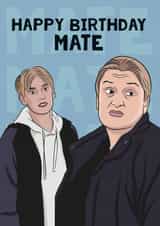 this country mate Birthday Card 17106 created by Guilty Cards