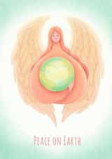 Angel Earth Card 26213 created by Sarah Satrun