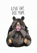 diet snacks Love & Friendship Card 15563 created by JOLLY AWESOME