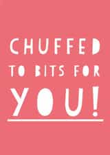 chuffed bits Congratulations Card 9862 created by Heather Alstead Design LTD