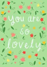 adult lovely Just because Card 9975 created by Chloe Fae Designs