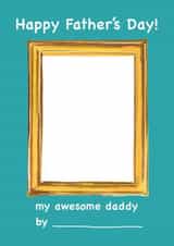 drawing portrait Father's Day Card 10952 created by Monty and Tom