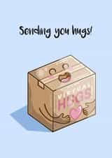 Box Of Virtual Hugs Card created by Flaming Imp