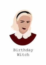 sabrina the teenage witch sabrina spellman Birthday Card 17272 created by Ginger Cow