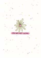 Lonely thank you Card 41416 created by Becca