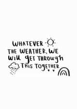 whatever weather Just because Card 14661 created by Ellie Ellie