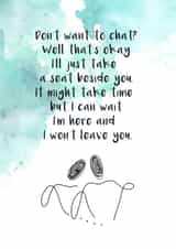 Just Letting You Know I'm Here created by Rhymes To Remember