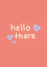 hello there Just because Card 9847 created by Peach Panda Studio