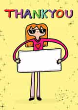 NHS keyworker Thank You Card 42153 created by The Squibbles®