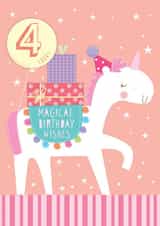 unicorn magical Birthday Card 10288 created by Paper Yay