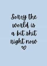 CV2020 Isolation Thinking of you Card 42174 created by Roxy Doodles