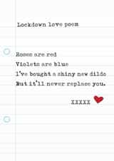 dildo replace Love & Friendship Card 12286 created by hannah turpin