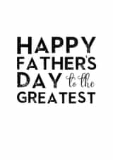 greatest male Father's Day Card 10326 created by Charlotte Dreyer