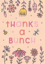 Thanks a bunch card created by Joanne Hawker