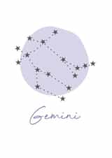 gemini starsign Card 14621 created by Pink Stripes 