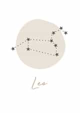 leo starsign Card 14622 created by Pink Stripes 