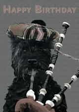 dog terrier Birthday Card 3240 created by Periodic Society