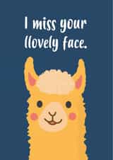 I miss your face i miss you Card 37310 created by Charli Tait Creative