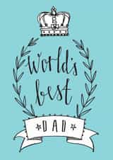king dad Father's Day Card 39886 created by Betty Etiquette