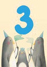 3 three Birthday Card 16933 created by The Grey Earl