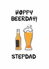 stepdad male Birthday Card 12373 created by ink&toast creative