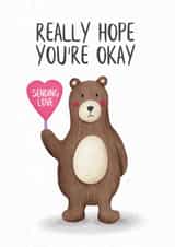 sending love Thinking of you Card 14777 created by Lanther Black