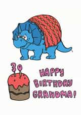 Happy 30th Birthday Grandma! Card created by Kat Willott
