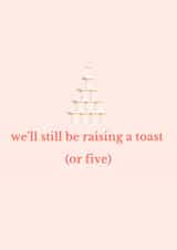 Stacked champagne tower - wedding day postponed created by The Enthusiast