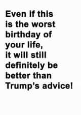 worst life Birthday Card 37645 created by Sachy Cards