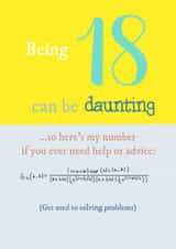 18 18th Birthday Card 17516 created by Tutti Frutti Designs