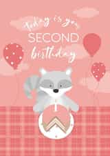 2 birthday Birthday Card 40258 created by Laura