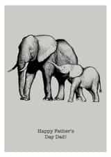 Hand Drawn Father's Day Card for Dad created by Zoe-Claire