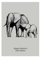 Hand Drawn Father's Day Card for Daddy created by Zoe-Claire