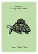 Hand Drawn Dad’s Taxi Father's Day Card created by Zoe-Claire