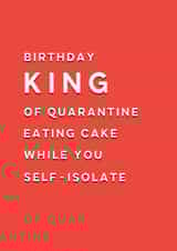 birthday quarantine Card 42296 created by Pepper Mint Cards