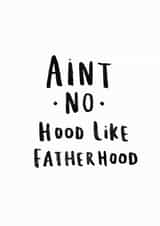 fatherhood hood Father's Day Card 14663 created by Ellie Ellie