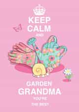 keep calm Thinking of you Card 2407 created by Siobhan at april rose