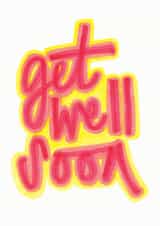 get well soon thinking of you Card 24683 created by Libby Bothway