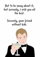 smug about New Baby Card 7770 created by Lou La La