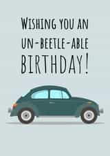 vw volkswagen Birthday Card 17332 created by Haydn Pole