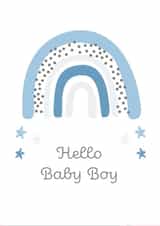 hello baby New Baby Card 9254 created by Tiger Feet Creations