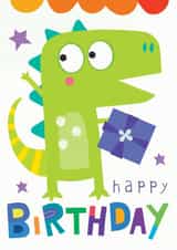 Child animal Birthday Card 17903 created by Jayne Schofield