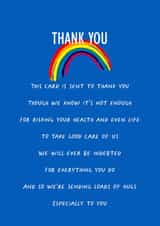 poem nhs Thank You Card 42631 created by Jenny Bowman