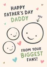 Me & You Father's Day Card for Daddy created by Macie Dot Doodles