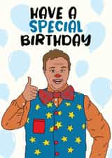 Mr Tumble Something Special Birthday Card created by Charles Makes