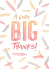 very big Thank You Card 15763 created by Karin van der Vegt