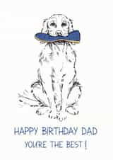 Dad Illustration Birthday Card 12544 created by Richard Marsh Art