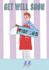 get well soon tissues Card 42677 created by Abigail Keyes