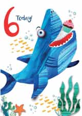 6 Child Birthday Card 2319 created by Rocket68