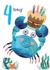 4 Child Birthday Card 2320 created by Rocket68